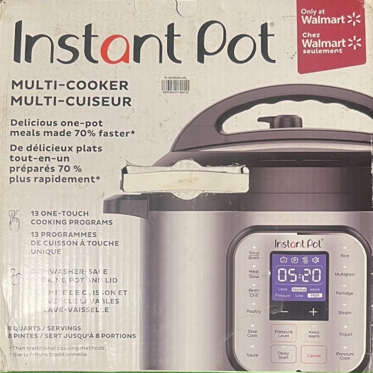 Nồi Áp Suất Instant Pot 8QT - Hàng chính hãng - Phiên bản Mỹ - Điện 110V